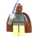 LEGO Mace Windu Minifigurka s rozsvíceným světelným mečem