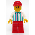 LEGO Muž v Pinstripe Košile Minifigurka