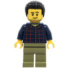 LEGO Man v Plaid Shirt Minifigurka