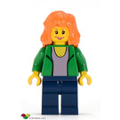 LEGO Mary Jane s Zelená Bunda Minifigurka