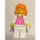 LEGO Mary Jane s Bílá Bunda Minifigurka