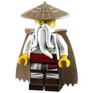 LEGO Master Wu s Bílá Robe s Plášť Minifigurka