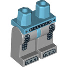 LEGO Medium Azure Clockwork Robot Minifigure Boky a nohy (3815 / 99712)