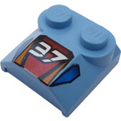 LEGO Sklon 2 x 2 x 0.7 Zakřivený s "37" bez zakřiveného konce (41855)