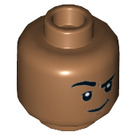 LEGO Kingo Minifigure Hlava (Zapuštěný masivní čep) (3626 / 74992)