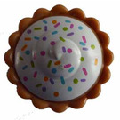 LEGO Pie s Bílá Cream Filling s Sprinkles (12163)