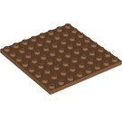 LEGO Medium Dark Flesh Deska 8 x 8 (41539 / 42534)