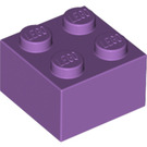 LEGO Medium Lavender Kostka 2 x 2 (3003 / 6223)