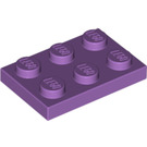 LEGO Medium Lavender Deska 2 x 3 (3021)