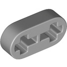 LEGO Medium Stone Gray nosník 2 x 0.5 s osa dírami (41677 / 44862)