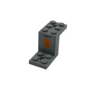LEGO Konzola 2 x 5 x 2.3 s 'LIFT' a Šipka Samolepka bez vnitřního držáku čepu (6087)
