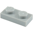 LEGO Medium Stone Gray Deska 1 x 2 (3023 / 28653)