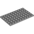 LEGO Medium Stone Gray Deska 6 x 10 (3033)