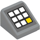 LEGO Sklon 1 x 1 (31°) s keypad (35338 / 78238)