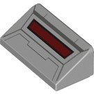 LEGO Sklon 1 x 2 (31°) s AT-AT Kokpit, Dark Red Slot (50398 / 73607)