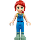 LEGO Mia s Modrá Dungarees Minifigurka