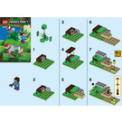 LEGO Minecraft Steve a Creeper Set 30393 Instructions