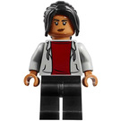 LEGO MJ s Šedá Mikina s kapucí Minifigurka