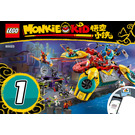LEGO Monkie Kid's Team Dronecopter 80023 Instructions