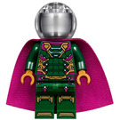 LEGO Mysterio s Tmavě zelená Oblek a Transparentní Helma  Minifigurka