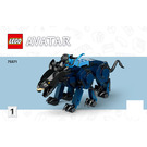 LEGO Neytiri & Thanator vs. AMP Suit Quaritch 75571 Instructions