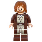 LEGO Obi-Wan Kenobi s Reddish Hnědá Robe Minifigurka