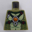 LEGO Crocodile Warrior Minifigure Torzo bez paží (973)