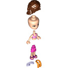 LEGO Olivia, Dark Pink Shorts Minifigurka