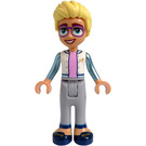 LEGO Olly s Šedá Kalhoty a Sporty Bunda Minifigurka