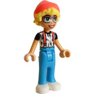 LEGO Olly s Růžová Beanie Minifigurka