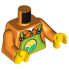 LEGO Trup Shirt s Lime Bib Overalls s City Farm logo (76382)