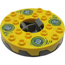LEGO Ninjago Spinner with Yellow Top and Dark Blue Hypnobrai (98354)
