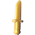 LEGO Pearl Gold Minifig Nůž