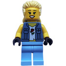 LEGO Photographer s Dlouhé Mullet Minifigurka