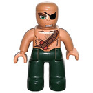 LEGO Pirate s Bald Hlava Duplo figurka