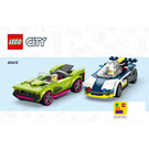 LEGO Police Car and Muscle Car Chase 60415 Instrukce