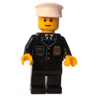 LEGO Policie Prisoner Hlídat Minifigurka Hnědé obočí