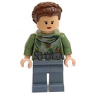 LEGO Princezna Leia s Pískově zelená Endor Výstroj Minifigurka