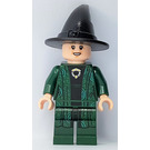 LEGO Profesor Minerva McGonagall s Černá Čepice (Oboustranné Hlava) Minifigurka