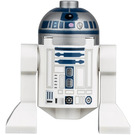 LEGO R2-D2 Minifigure (Flat Silver Head, Dark Blue Printing, Lavender Dots)
