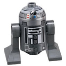 LEGO R2-Q2 s Dark Stone Šedá Tělo Minifigurka