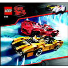 LEGO Racer X & Taejo Togokhan Set 8159 Instructions