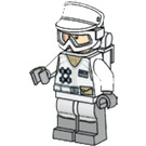 LEGO Rebel Trooper (Hoth) s Bílá Uniform a Barva opálení Vousy Minifigurka