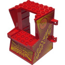 LEGO Arcade Game Cabinet 6 x 6 x 7 s oheň Game Samolepka (65067)