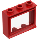 LEGO Classic Okno 1 x 3 x 2 s Fixed Sklo a Krátký parapet