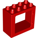 LEGO Duplo Dveře Rám 2 x 4 x 3 s plochým okrajem (61649)