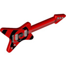 LEGO Red Electric ML Model Guitar s Black swirl (17356 / 18330)
