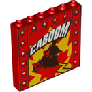 LEGO Panel 1 x 6 x 5 s Duke Caboom (50133 / 59349)