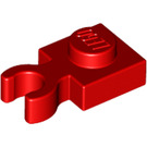 LEGO Deska 1 x 1 s Vertikální Klip (Tenký klip „U“) (4085 / 60897)
