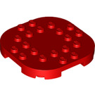 LEGO Deska 6 x 6 x 0.7 Kulatá Semicircle (66789)